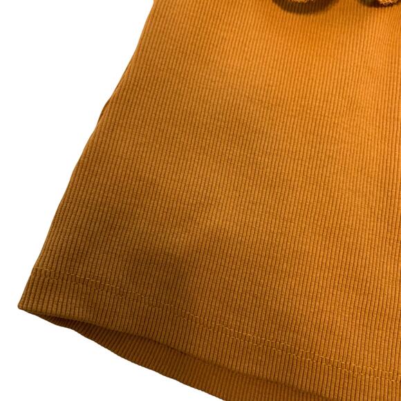 Anthropologie Brown Lace Spaghetti Strap Halter Tank Top - Picture 2 of 7